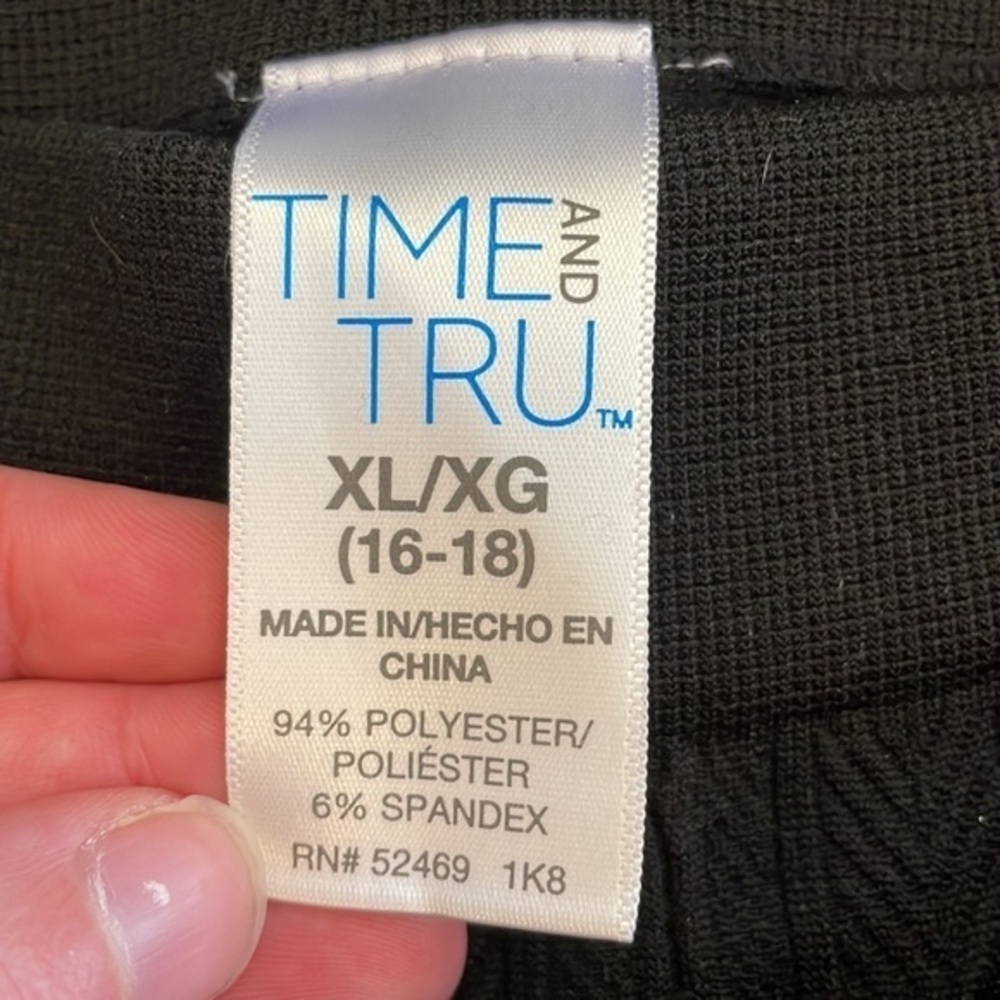 Black fleece lined legging 17 - Picture 3 of 3